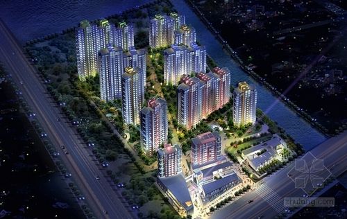 [海南]现代风格高层保障性住房建筑规划设计施工图